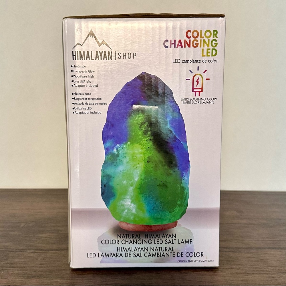 🏡 Natural Himalayan Salt Lamp | Ambient Color-Changing Artisan Glow Light - Picture 9 of 14